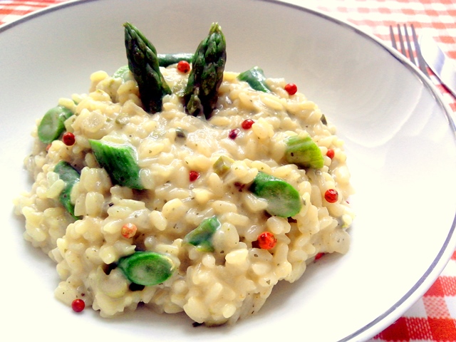 Risoto de Aspargos Risoto de Aspargos