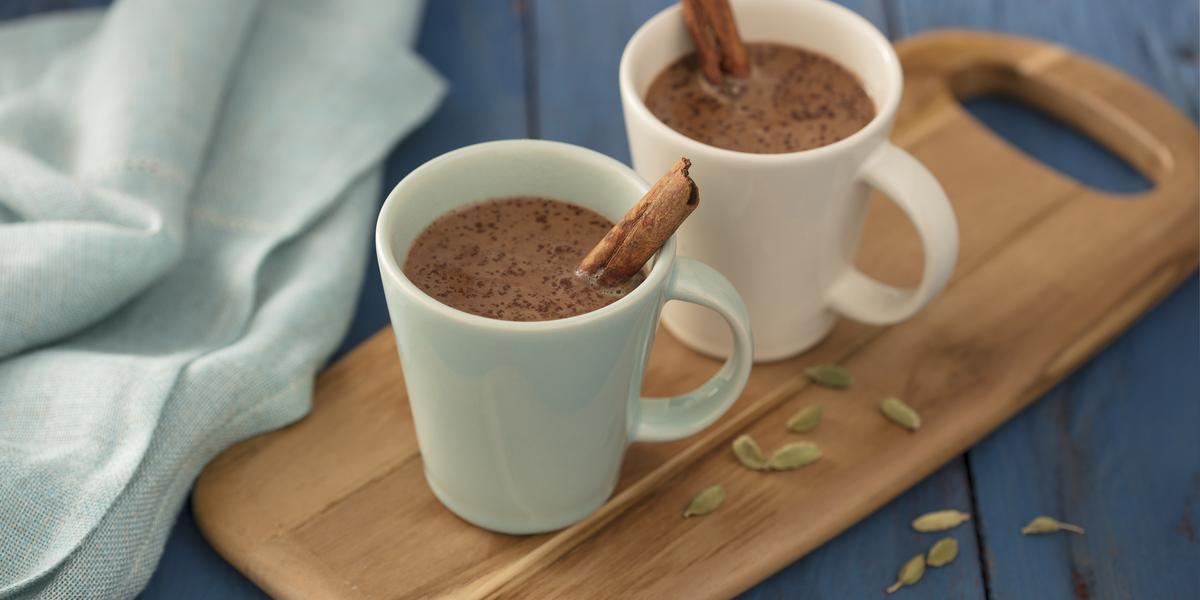 Chocolate quente com especiarias Chocolate quente com especiarias