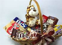 Presentes de Dia dos Namorados - Cesta de chocolates Presentes de Dia dos Namorados - Cesta de chocolates