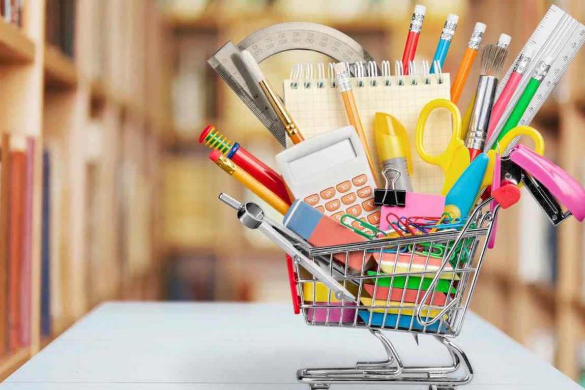 compras de material escolar