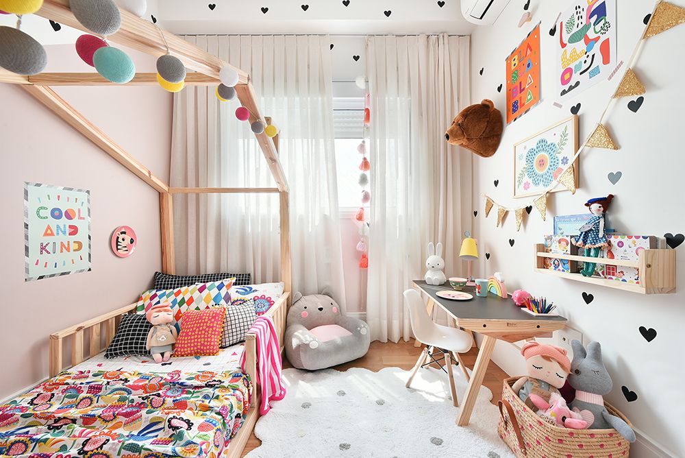 dicas de decoração quarto menina - toodler
