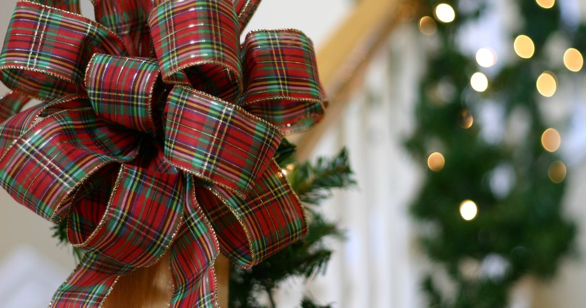 como fazer lacinho de natal