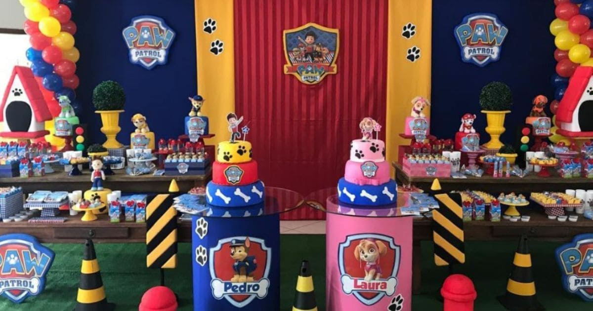 decoracao patrulha canina simples