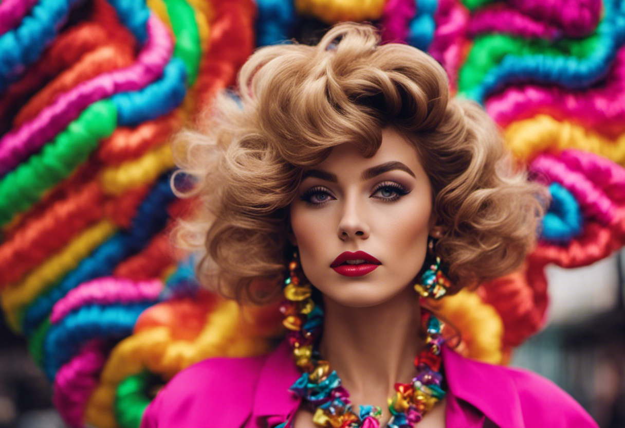 An image capturing the nostalgic charm of 80s hairstyles