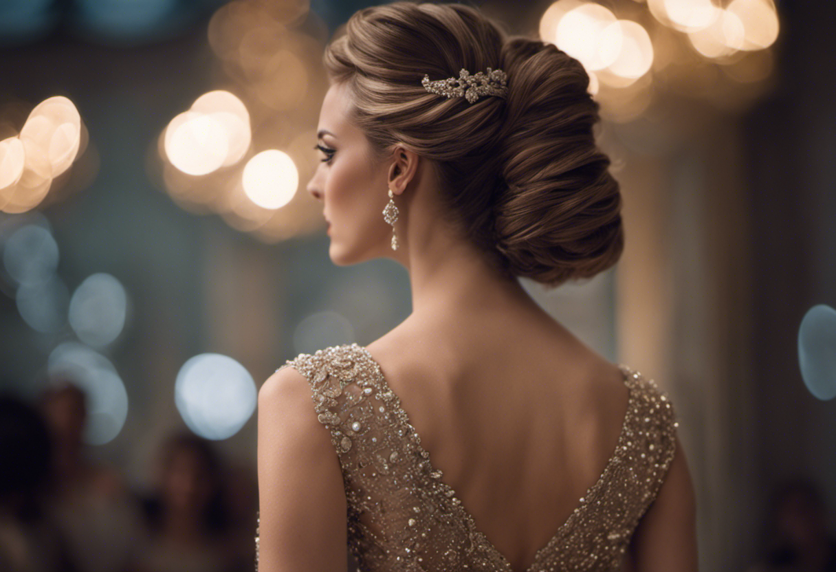 An image featuring a woman wearing an elegant dress with an exposed back