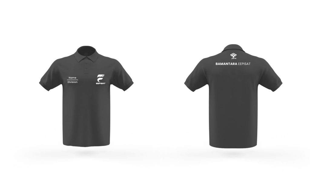 Camisetas pretas lado a lado